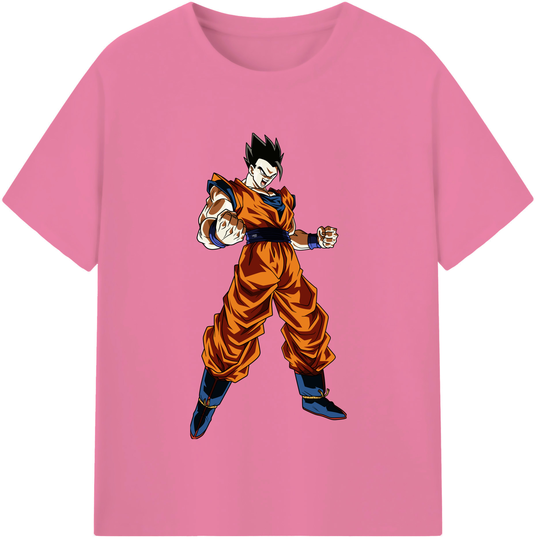 （画像用） ドラゴンボール 孫 悟飯（そんごはん）DRAGON BALL Son Gohan 綿100％半袖Tシャツ（フロントプリント）